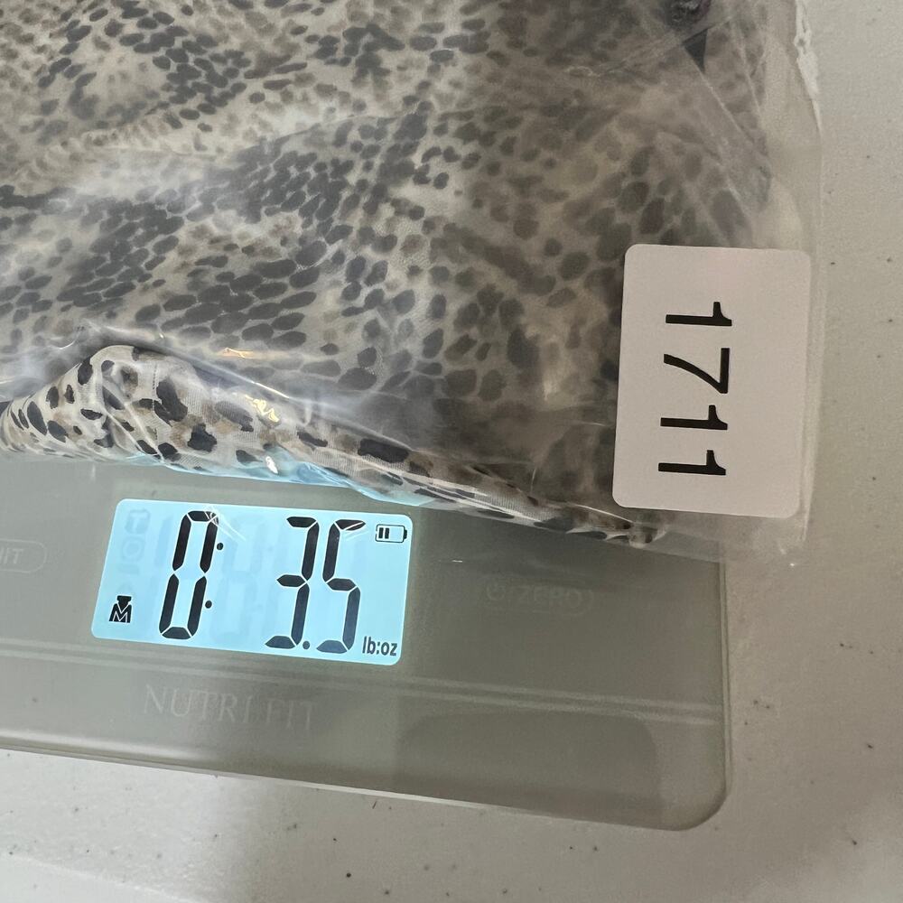 Worthington Vtg Brown Python Snake Skin Full Shee… - image 5